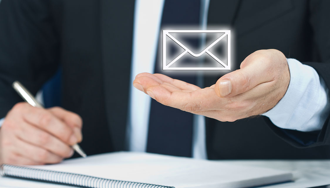 Campanha de e-mail marketing para ofertas industriais
