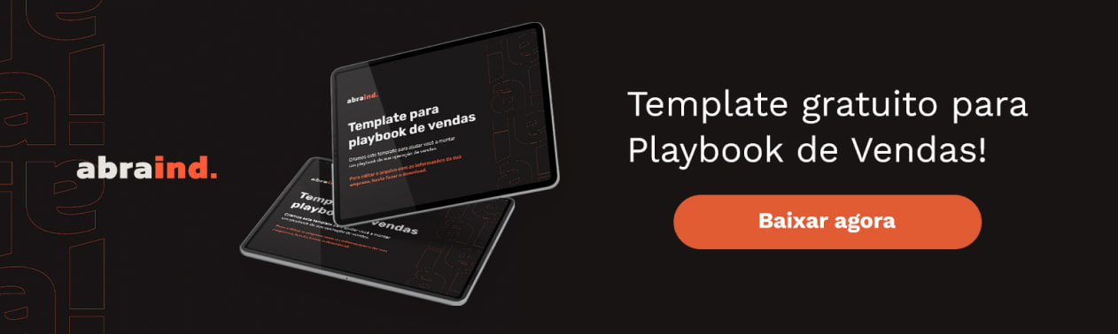 Template gratuito para Playbook de Vendas! Baixe agora