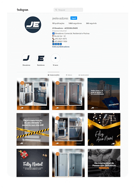 Inbound Marketing JE Elevadores